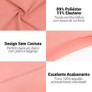 Kit 4 Calcinhas Tanga Laser Sem Costura Microfibra Com Forro de Algodão e Não Marca