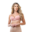 Kit 2 Sutiã Reforçado Básico de Microfibra com Bojo Conforto